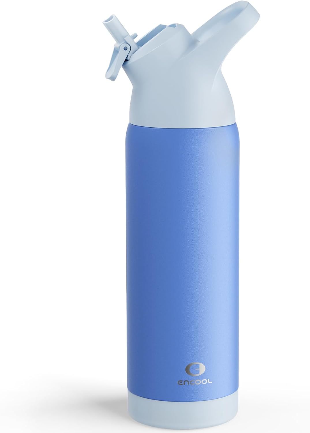 Insulated Water Bottle with Straw - Stainless Steel Water Bottle, Reusable Leakproof and Bpa-Free for Sports, Travel, Cold for 24 Hours, 32 Oz, Black Night