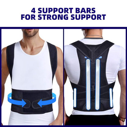  Corrector Posture  Back Brace for Men and Women