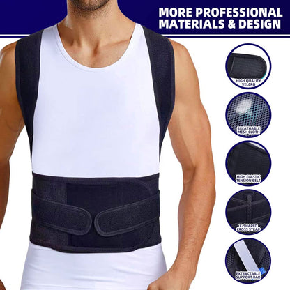  Corrector Posture  Back Brace for Men and Women