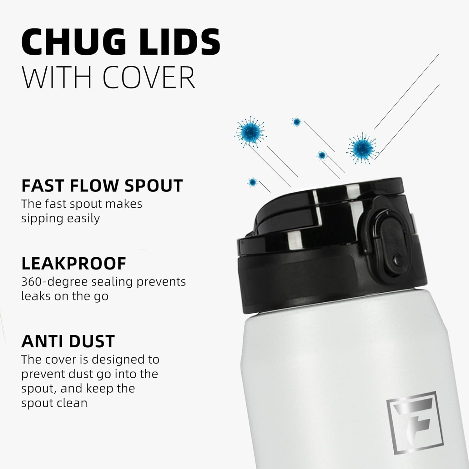 24 Oz Insulated Stainless Steel Water Bottle