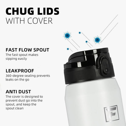 24 Oz Insulated Stainless Steel Water Bottle