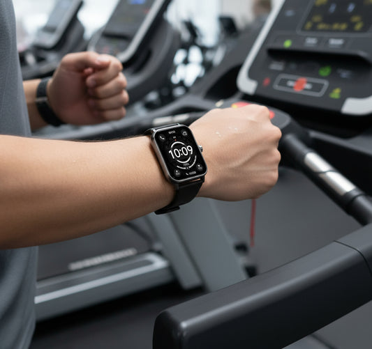 Smart Fitness Watch for Android & iPhone – 1.85" HD, Heart Rate, Sleep, Sports