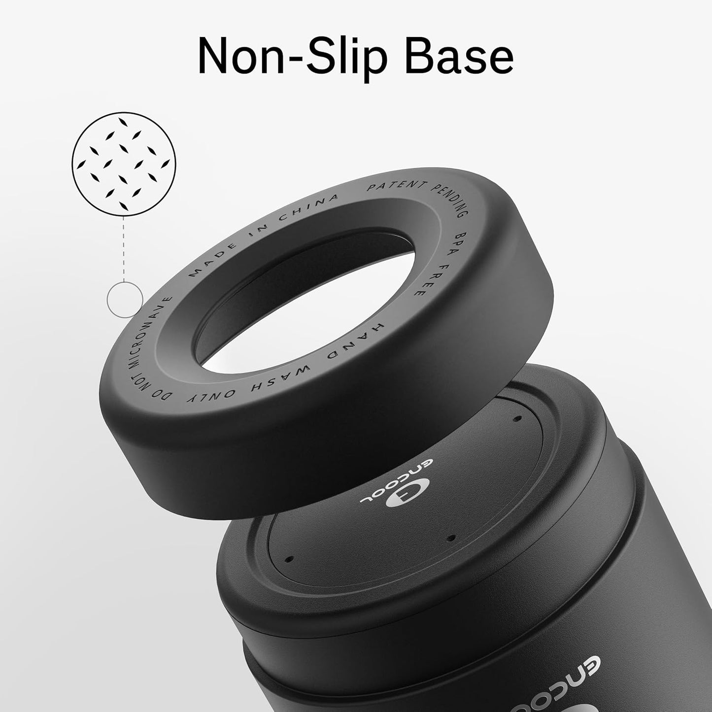 Insulated Water Bottle with Straw -  Stainless Steel Water Bottle, Reusable Leakproof and Bpa-Free for Sports, Travel, Cold for 24 Hours, 32 Oz, Black Night