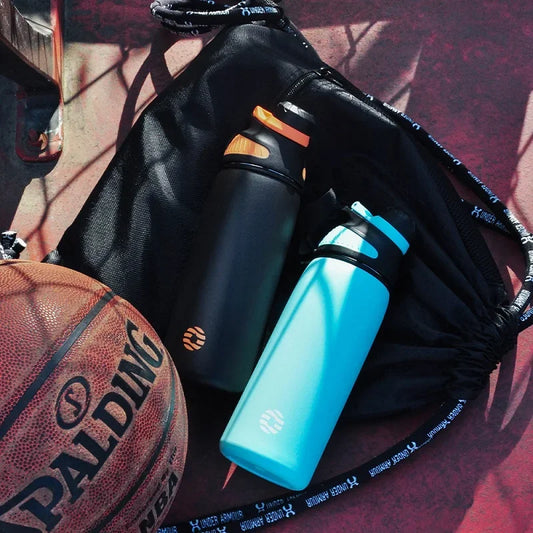 -Stainless Steel Thermo Bottle with Magnetic Lid, Insulated Vacuum Flask, Outdoor Sport Water Bottle, Keep Cold, 1500Ml